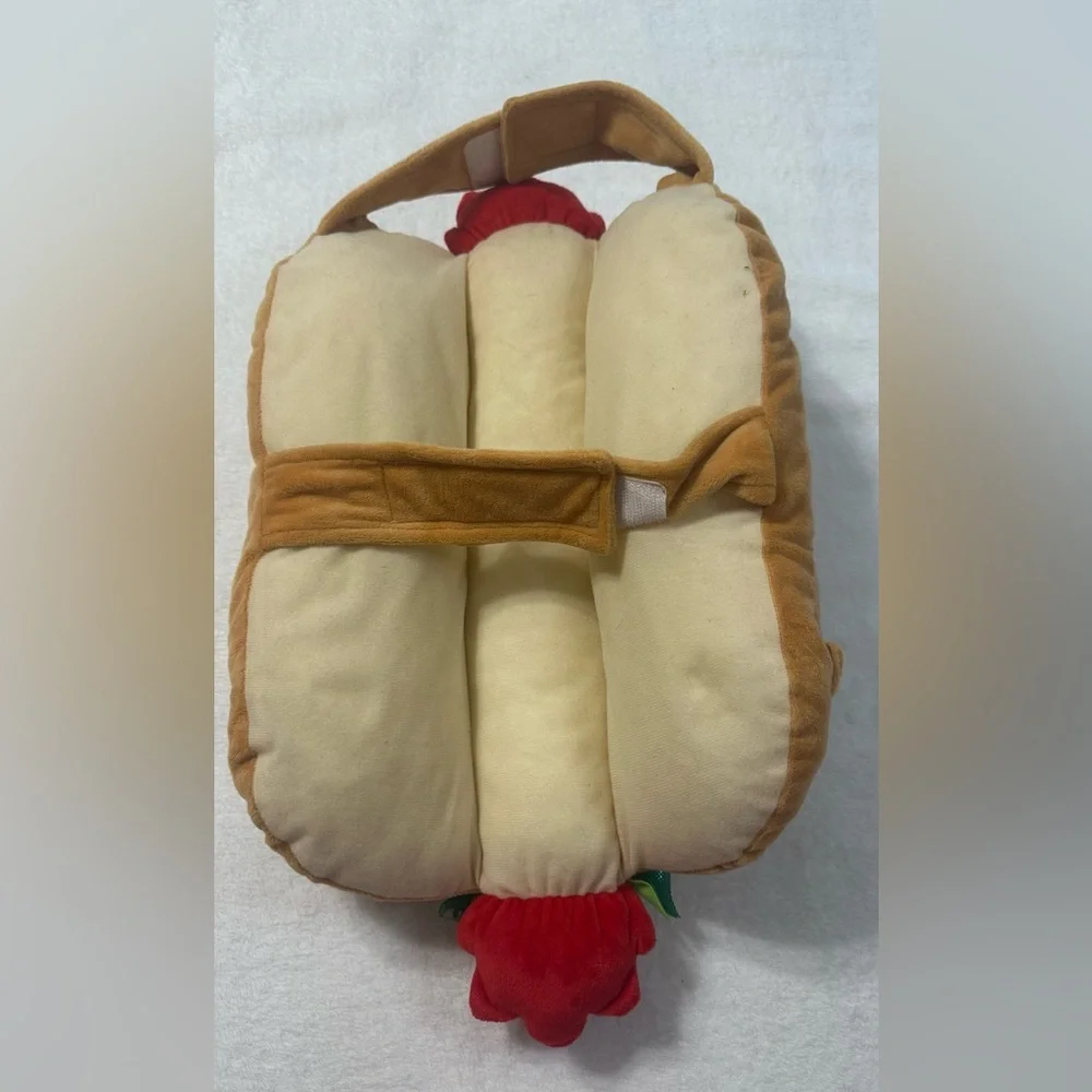 Red and Yellow Dog Clothing Accessory Costume